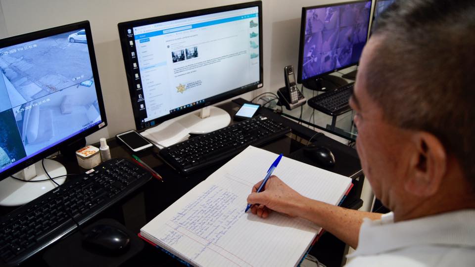 Equipo de guardias de seguridad